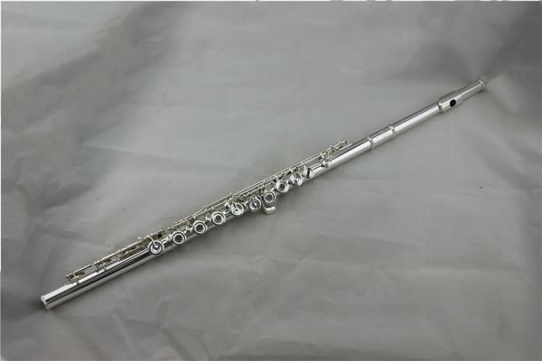 

professional 17 open hole imported sterling silver body flute