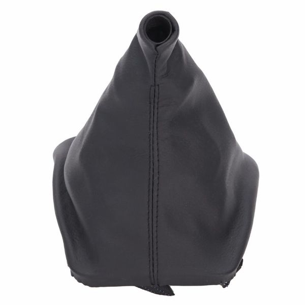 Altri accessori interni Copertura antipolvere in pelle PU nera Cuffia leva del cambio Cuffia leva del cambio per E30 E34 E36 Z3 X5Altro AltroAltro