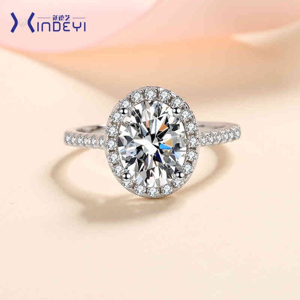

band rings finger ring xdy special-shaped s925 silver female wei inlaid egg mosan diamond meson wedding
