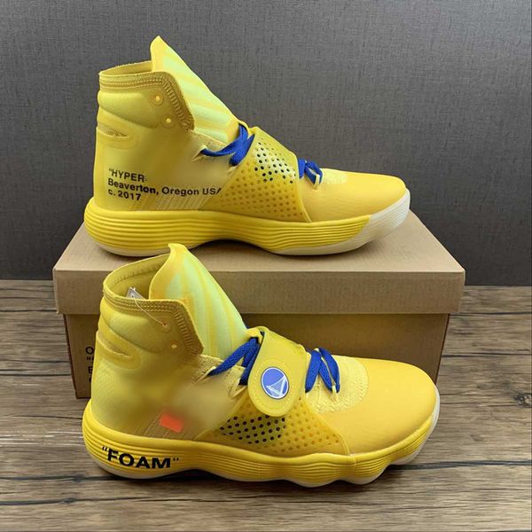 

mens basketball shoes react 0ff-white fk the ten hyperdunks 2017s ghosting mesh nylon and yellow/yellow-blue upper weave trainer size 36-46