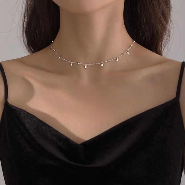 

pendant necklaces choker necklaces for women real 925 sterling silver geometric