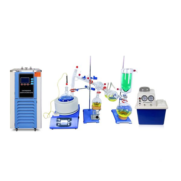 

lab supplies scalet 2l short path distillation contains chiller and vacuum pumps