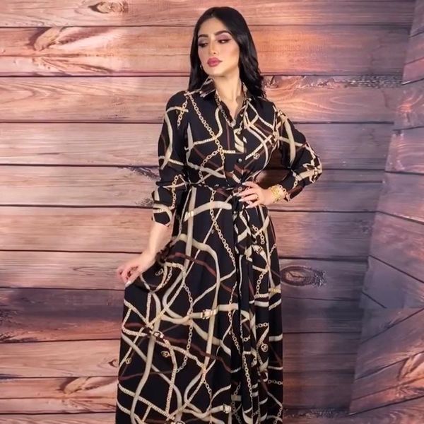 Vestuário étnico Jalabiya camisa muçulmana vestido verão preto abayas para mulheres Dubai Abaya Marroquino Kaftan Maxi Vestidos de Noite Islam Vestidos AR