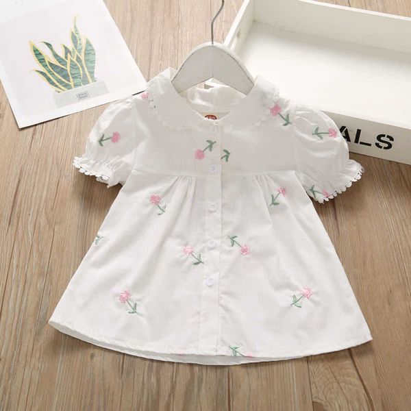 

spring autumn summer girls kids printing shirt comfortable cute baby clothes children clothing, White;black