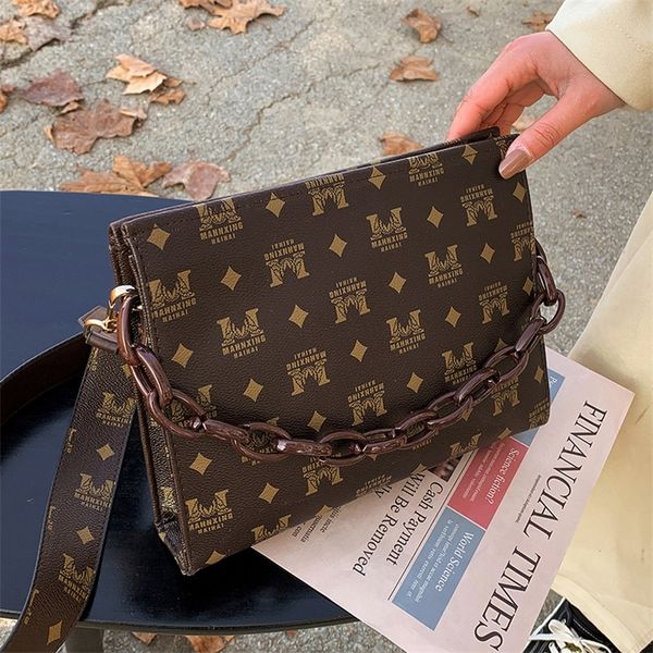 

factory discount 66% off leisure women's 2022 new fashion texture portable small square bag versatile foreign style wide strap single s