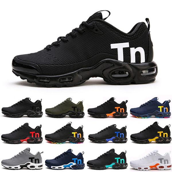 

2022 designer mercurial tns men shoes fashion womens airs sneakers chaussures femme tn kpu sports trainers cushion eur40-47 sx01, Black