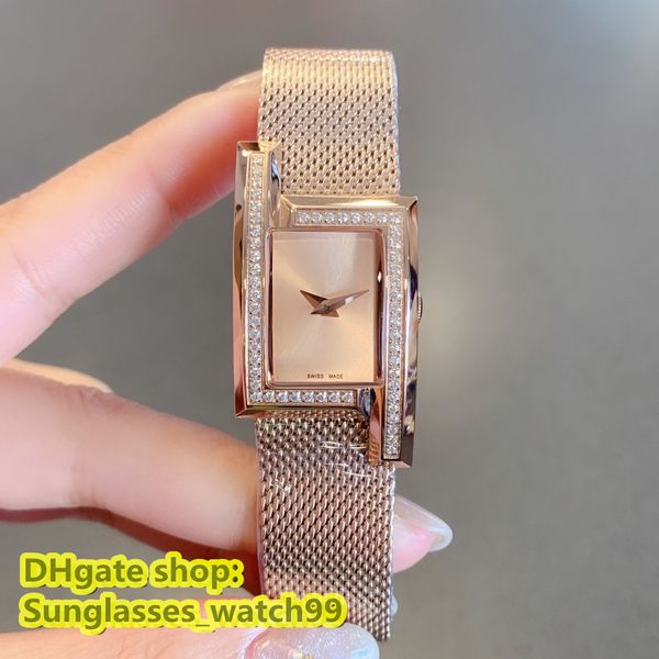 

adita 00099 vs gorgon medusa diamond watch for womens gorgeous classic square creca lcon series retro temperament swiss quartz steel watch 2, Slivery;brown