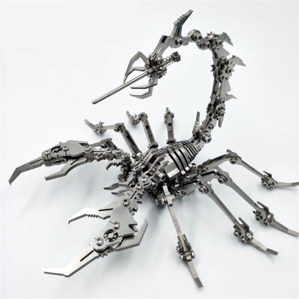 

scorpion 3d steel metal puzzle assemble gift and toy diy and finished model236s