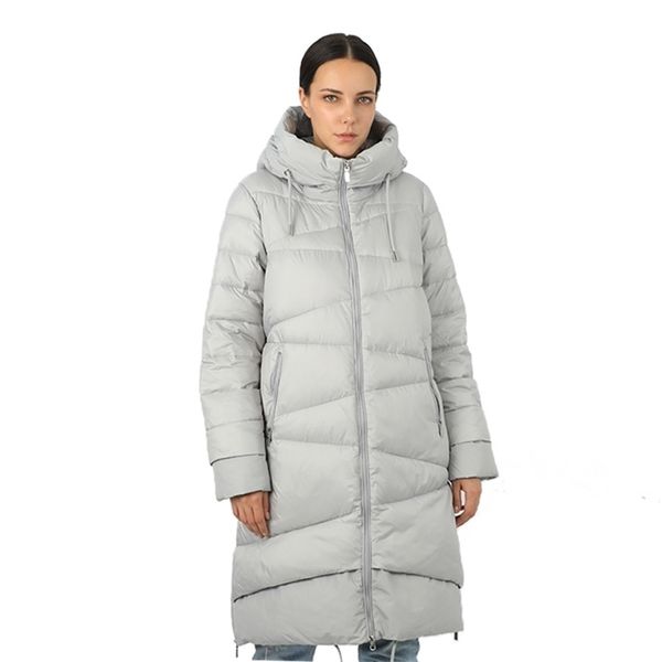 

women's long down jacket parka outwear with hood quilted coat female plus size cotton quality warm clothes outwear 19-053/11153 201214, Black
