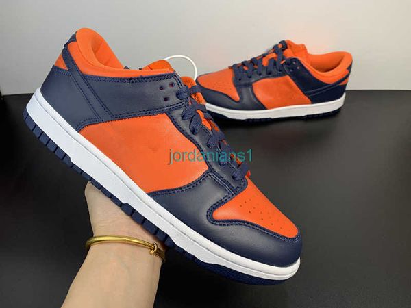 

skateboard shoes duks low sp champ colors snrks color university orange/marine -marine outdoor running trainers ship shoebox, Black