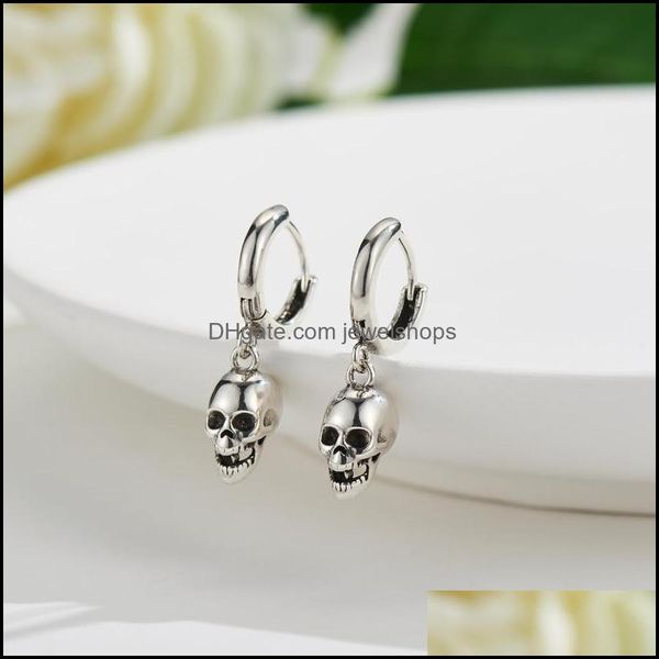 

other earrings jewelry reeti 925 sterling sier skl drop earring creative for women gift customized delivery 2021 4iyus, Golden;silver