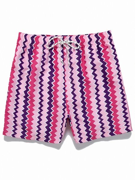 

romwe guys striped drawstring shorts 73ko#, White;black