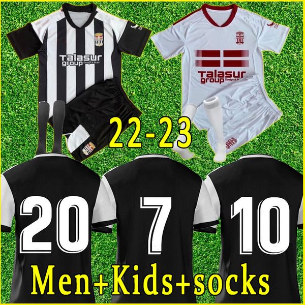 

2022 2023 fc cartagena soccer jerseys 22 23 camisetas de futbol gallar bulka harper aguza claveria delmas hombres ninos chandal men kids kit, Black;yellow