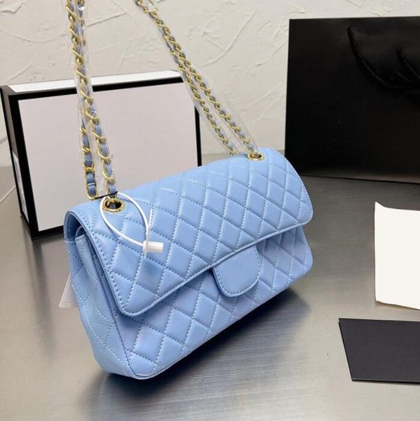 

tz classic caviar leather calfskin flap designer bag quilted gold/silver metal matelasse chain crossbody shoulder rectangular multi pochette