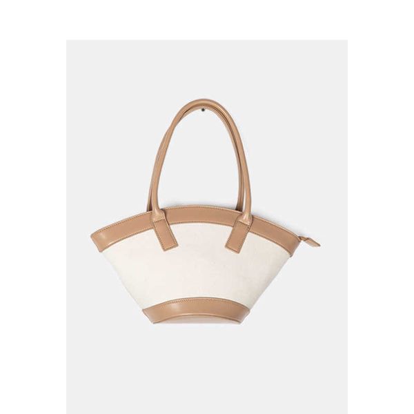 

bag women 2020 new korean personalized handbag contrast color niche design shell trend one shoulder armpit