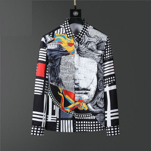 

2021 united states european womens mens shirt casual brand short blouses classic inverted triangle loose imported high-quality nylon tooling, White;black