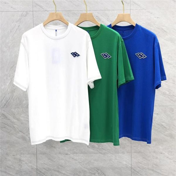 

men's t shirts three-dimensional embroidery logo ader error shirt men women eu size cotton harajuku teesmen's imon22, White;black
