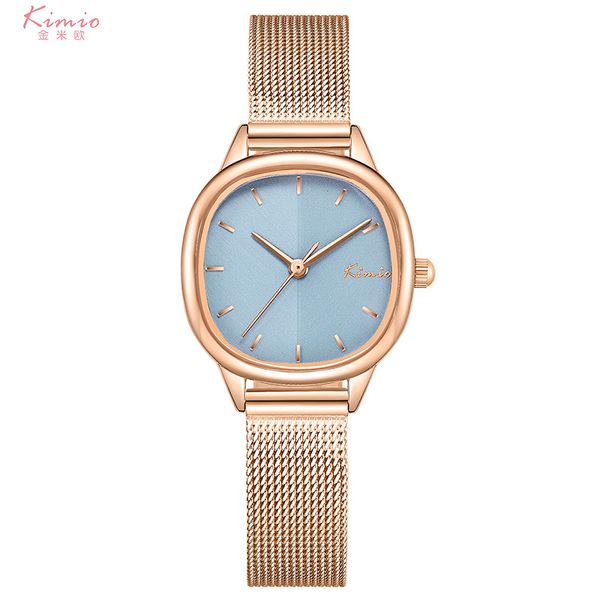 O novo 2021 senhoras estilo ins luz luxo high-end moda relógio quadrado 6528 presente montre de luxo presentes