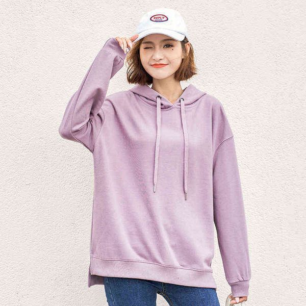 

2022 new winter autumn sweatshirt hoodies women hoody female fleecce sudaderas winter women's hoodies full sleeve hoodie t220726, Black