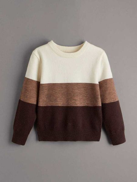 

toddler boys cut and sew sweater she02, Blue