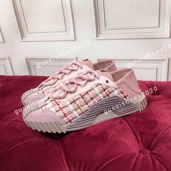 

2022 luxury leather casual shoes women designer sneakers men shoes genuine leather fashion mixed, Black;red