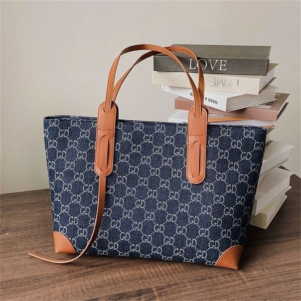 netizens recommend trendy tote high-capacity versatile contrast color one66% off store wholesale