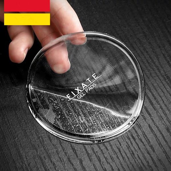 8CM Magic Rubber Gel Aufkleber Pads Universal Autotelefonhalter Ständer für Handy