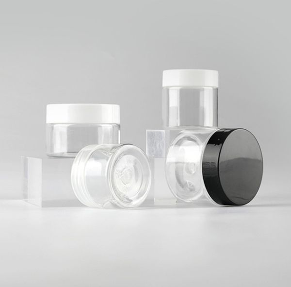 

30g plastic cosmetic jar pet serum bottle 30ml thread cream container factory cream jars