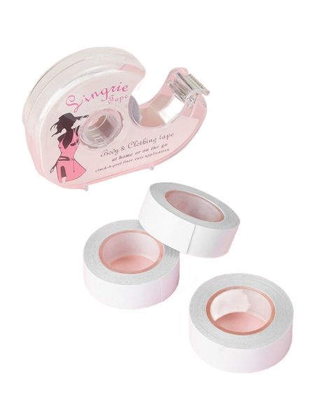 

4pack anti-light body & clothing tape with tape dispenser l4pn#, Black;red