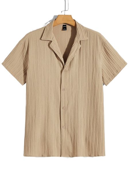 

men solid button up shirt g6j8#, White;black