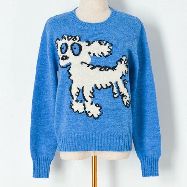 

mi002 women's sweaters sweater autumn knitted loose women sweet full clothes winter sleeves fashion pullover lady dot casual set vjfed