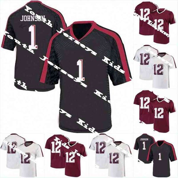 

youth #2 johnny manziel college kids #40 von miller #15 myles garrett #18 zach daniel #35 mckinnley jackson #5 shemar turner #6 devon achane, Black