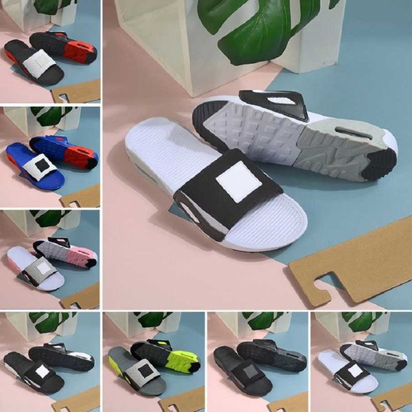 

sale summer men women girl slippers fashion slides triple black white grey outdoor mens flat flip flops beach l platform sandals 36-45