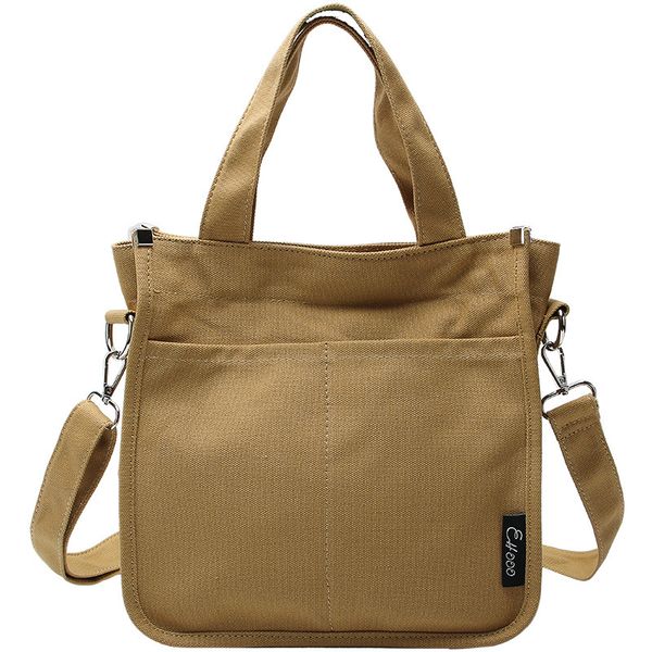 

designer bag shoulder handbag with square and canvas totes large capacity 27cm