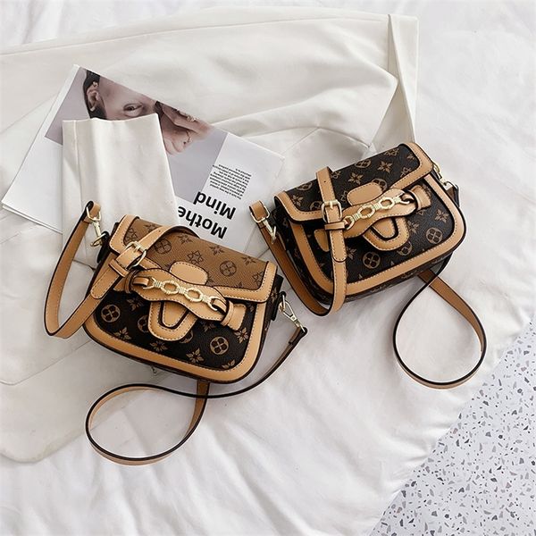 

52% off 2022 new women's bags can be customized and mixed batches saddle net red contrast broadband square zero wallet