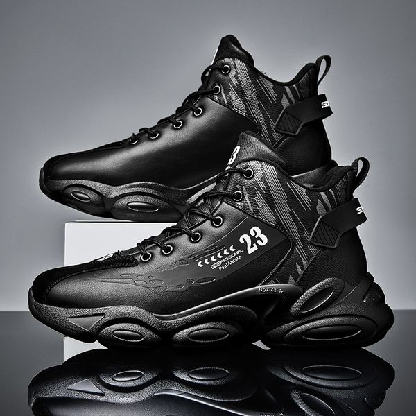 

sanchao brand basketball shoes anti slip wear-resistant high sports versatile men's with box trainer