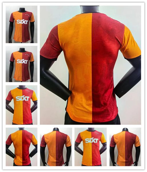 

player version 22 22 galatasaray falcao soccer jerseys 2021 2022 gomis linnes cigerci belhanda fernando feghouli donk custom home away orang, Black;yellow