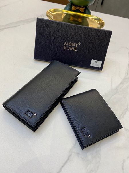 

new men's wallet long and short double fold wallet, Brown;gray