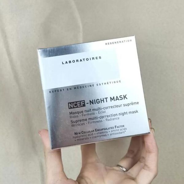 Crema maschera viso per la cura della pelle multicorrettiva NIGHT MASK LABORATOIRES di alta qualità 50 ml acquisto gratuito