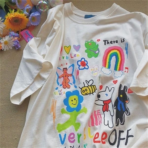 

funny hip hop graphic tee pure cotton t shirts summer casual o neck short sleeve black white t shirt ropa plus size mujer 220408