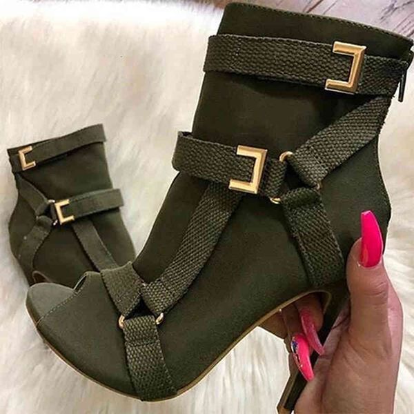 

dress shoes women's boots thin ankle vintage high heels return zipper peep toe cross design tied decoration women's shoes o5v3 g12, Black