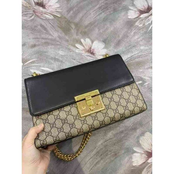 

designers padlock handle bag luxury bags, Black;red