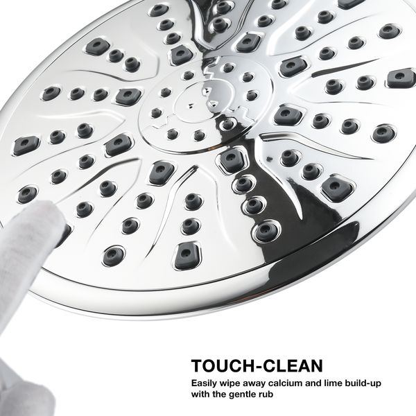 

detachable hand-held shower head shower system on-site brushed nickel