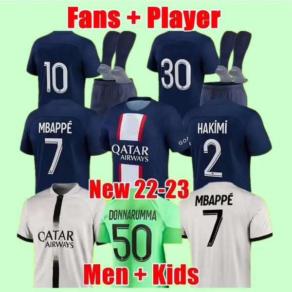 

fourth psgs mbappe soccer jerseys 2022 2023 hakimi sergio ramos maillots de football shirts set 22 23 marquinhos wijnaldum men kids 4th kit, Black;yellow