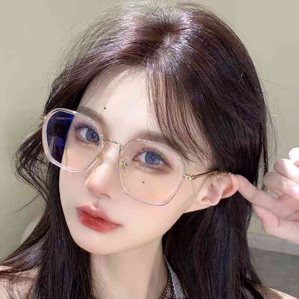 

sunglsses 's fshion ox myopi glsses frme net re sme jpn n south kore flt lens, White;black