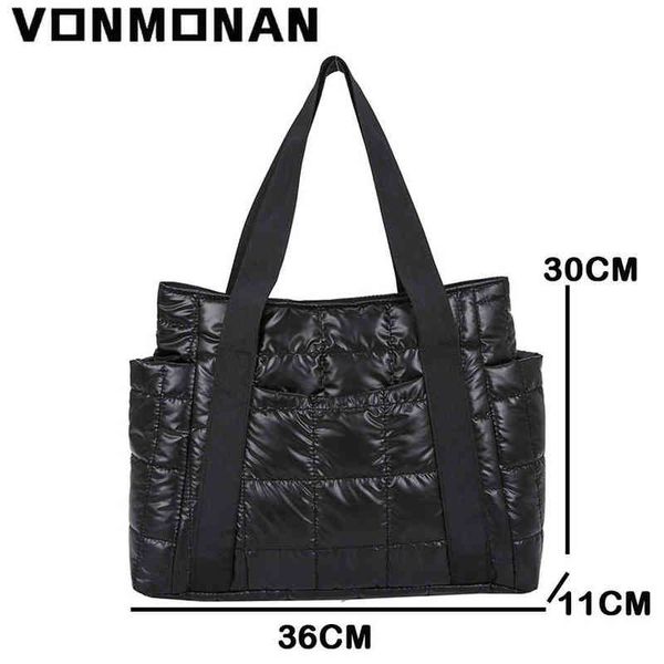 

evening bag women big totes plaid shoulder s luxury winter textured padded duffel for designer space cotton shopper handbags 0623