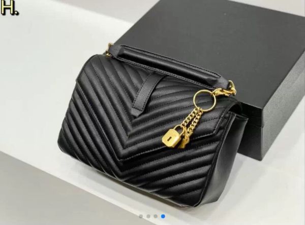 

genuine leather chain purse fashion clutch ady niki bag designer shoulder bags cowhide handbag presbyopic card holder handbag yslity qhk