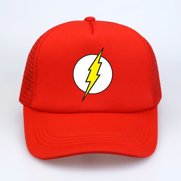 

the big bang theory dad hat lightning print flash men baseball cap casual men women adjustable snapback hat, Blue;gray