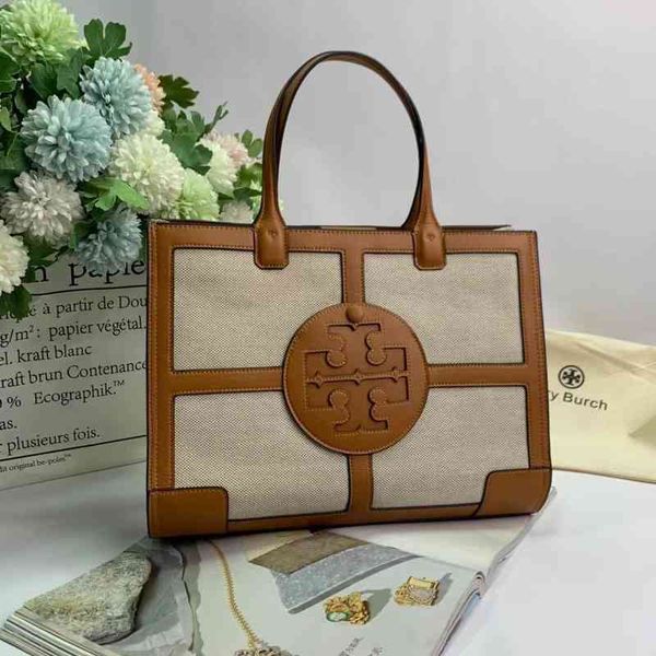 

2022 new tb tote shopping bag high capacity canvas bag luxury designer