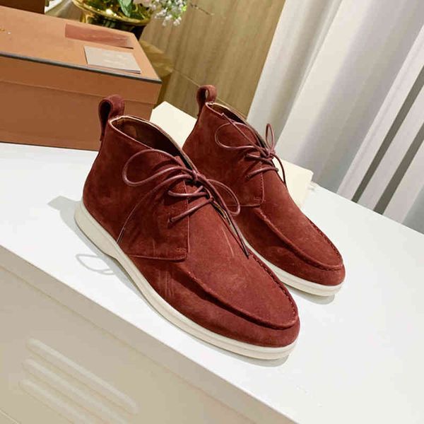 

boots early autumn simple frosted leather pea shoes british lace up high women's casual boots large, Black